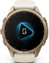 cumpără Ceas inteligent Garmin Fenix 9 Pro 43mm, GoldTi w/Crm/FrGry band (010-04335-26) în Chișinău 