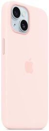 cumpără Husă pentru smartphone Apple iPhone 15 Silicone MagSafe Light Pink MT0U3 în Chișinău 