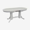 купить Комплект стол и стулья Evelin di Costacurta стол HV-31N White + 6 стульев YTC-078Wh UF885-14 Grey в Кишинёве 