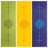 Covoras pentru yoga Leela Collection Yantra green