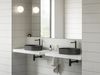 купить Раковина Ravak Ceramic Slim 550 O 55x37x12cm Black matt XJX0D155000 в Кишинёве 