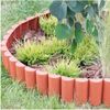 купить Декор для сада Hydro S Gard decorativ plastic, H=125mm, L=2.52m, maro (0640392) в Кишинёве 