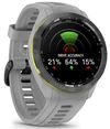 cumpără Ceas inteligent Garmin Approach® S70 42 mm Black Ceramic Bezel with Powder Grey Silicone Band (010-02746-11) în Chișinău 