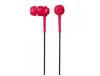 cumpără E11017 ELECOM "Rose" Flower Shaped Stereo Headphones (Red), 20 Hz to 20 kHz, 16 Ohm, 97 dB/1 mW (mini casti/мини наушники) în Chișinău 