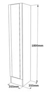 cumpără Mobilă pentru antreu Trendy ML15-A, 90x180x34cm (GTR001395) în Chișinău 