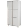 купить Шкаф my-STYLE C10H0T01AM04-U13, 100x200, серый в Кишинёве 