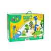 купить Набор для творчества Strateg 57148 Set de modelat Мистер тесто Dino Land, 32buc в Кишинёве 