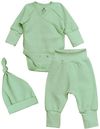 купить Детская одежда Minikin 231660356-62 Набор 3 ед Baby Style 56-62см olive в Кишинёве 