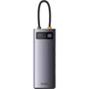 купить USB Hub Baseus WKWG070013 4in1 Type-C to 4+USB-A, Metal Gleam Series, Space Gray в Кишинёве 