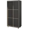 купить Шкаф my-STYLE C10H0T07AM02-U13, 100x200, антрацит в Кишинёве 