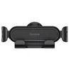 купить Автомобильный держатель Baseus SUWX010001 Stable Gravitational Lite Series, Black в Кишинёве 