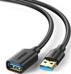 купить Кабель для IT Ugreen 30127 USB 3.0 Extension Male Cable 3m | US129, Black в Кишинёве 