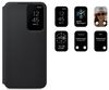 купить Чехол для смартфона Samsung EF-ZS906 Smart Clear View Cover Black в Кишинёве 