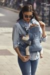 Анатомический рюкзак-кенгуру BabyBjorn One Air Slate Blue, 3D Mesh 