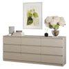 купить Комод MebelStar NEO 9S 180x43x75.5 Cashmere (MBS-1326) в Кишинёве 