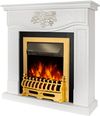 купить Камин электрический ArtFlame Auren & Galileo Gold, 950x930x270mm, Alb в Кишинёве 
