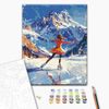 купить Картина по номерам BrushMe BS54113 40x50cm (în cutie) Dans pe gheață в Кишинёве 