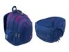 cumpără Rucsac pentru copii St.RIGHT 57804 Ghiozdan scolar 32x21x43cm, Violet Gradient Wave în Chișinău 