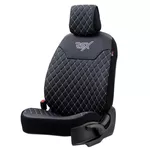 Чехол для автомобиля Pigeon OTOM RSX negru/alb Diamond