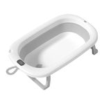 Cădiță 4Play Tiny Whale White/Grey, складная