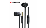 Monster Earphones 3.5mm Rave V1, Black