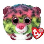 Мягкая игрушка TY TY42519 Puffies DOTmulticolor leopard 8 cm