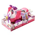 Толокар Kiddieland 53207 Самолёт Минни с подсветкой и звуком, розовый 1403D