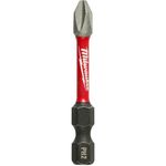 Set de tubulare, bite, duze Milwaukee 4932430855 Biti pentru surubelnite Shockwave PH2 50mm (10buc)