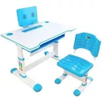 Set de mobilier pentru copii Richi 88990 Masa pentru studiu albastra CH05
