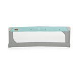 Protecție laterală pentru pătuț Moni Linen Mint, 130cm (bara protecția pentru pat)