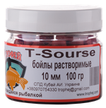 Бойлы растворимые дипованые T-Source 10mm 100gr