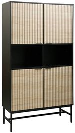 Dulap de birou Deco Merlin Plus 100x50x184H Oak/Black