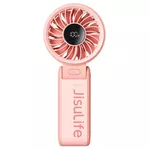 Ventilator portativ JisuLife Life7, 2.5-13h, 3600mAh, 5 viteze, Roz (KF2331326)