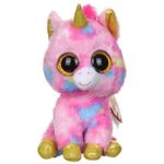 Jucărie de pluș TY TY36158 FANTASIA multicolor unicorn 15 cm