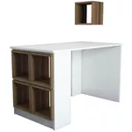 Офисный стол Trendy Cutie, Alb, Nuc 120x75x65cm