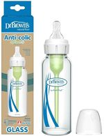 Поильник Dr. Brown's 072239321348 Biberon din sticla cu gat ingust Options+, 250ml