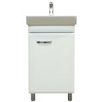 Шкаф под умывальник Bayro Allure под умыв. Neon 450 универсальный белый мат