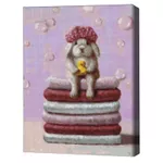 Tablou pe numere BrushMe DBS1218FC Mozaic cu diamante 40x50сm (fără cutie) Ziua de baie, Lucia Heffernan