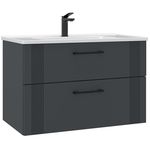 Dulap pentru lavoar Orka Bari 85 Anthracite
