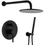 Набор для душа MatezZi Unni встраиваемый в стену черный-мат