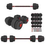 Ganteră HMS SGP40 Abisal Composite Barbell And Dumbbells Set 40kg