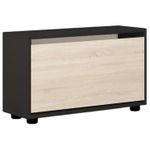 Полка для обуви Mobildor-Lux Leo 50x27x47H cm Anthracite/Sonoma