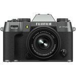 Фотоаппарат беззеркальный FujiFilm X-T50 charcoal silver / 15-45mm Kit