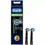 Сменная насадка для электрических зубных щеток Oral-B Cross Action Black 2pcs
