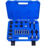 Набор ручных инструментов King Tony 9DA022 набор для снятия шкивов генераторов, 22 пр.