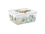 Cutie cu capac C-box Tropical M 18l, 40X34XH17cm