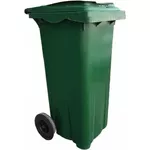 Урна для мусора Uniplast 37212 240 L pe roti (verde) HE