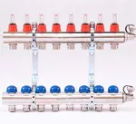 Коллектор 1*3/4*8-вых для тёплого пола