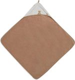 Аксессуар для купания Jollein 534-836-66095 Prosop cu gluga Teddy Bear GOTS, 75x75cm