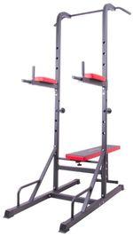 Antrenament de forţă inSPORTline 12561 Set Aparat Power Tower (120 kg) + 3 bare + discuri IN12433/20597